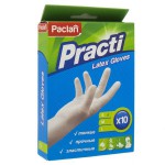 Перчатки латексные, Paclan (Паклан) р. S 10 шт