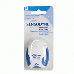 Зубная нить (флосс), Sensodyne (Сенсодин) 30 м тотал кэа
