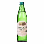 Вода минеральная, Завьяловская 0.5 л лечебно-столовая газированная природная стекло