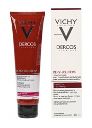 Бальзам для волос Vichy Деркос Денси-Солюшнс уплотняющий восстанавливающий для истонченных и ослабленных волос 150 мл