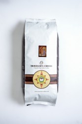 Кофе, Traveler's Coffee (Трэвелерс кофе) 1 кг Бразилия в зернах жареный с кофеином арабика