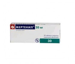 Мертенил табл. п/о пленочной 20 мг 30 шт.