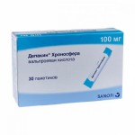Депакин Хроносфера, гранулы с пролонгированным высвобождением 100 мг 30 шт