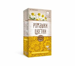 Ромашки цветки БАД Кулясово&Мамадыш сорт Подмосковная 20 шт. ф/пак. 1.5 г