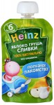 Пюре, Heinz (Хайнц) 90 г яблоко груша сливки без сахара с 4 мес