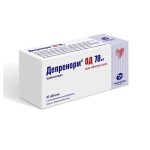 Депренорм ОД, таблетки с пролонгированным высвобождением покрытые пленочной оболочкой 70 мг 30 шт