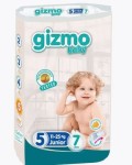 Подгузники детские, Gizmo (Гизмо) 11-25 кг р. 5 7 шт