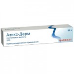 Азикс-Дерм, крем д/наружн. прим. 20% 30 г №1