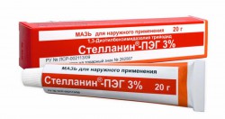 Стелланин-ПЭГ, мазь д/наружн. прим. 3% 20 г туба